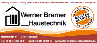 Zur Webseite Bremer Haustechnik, Bassum