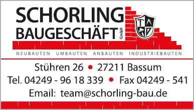Zur Webseite Schorling Baugeschäft GmbH, Bassum